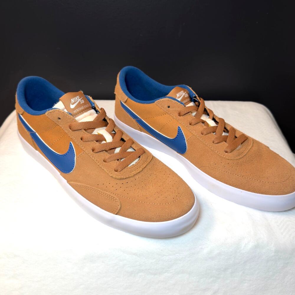 Nike Heritage Vulc SB “Flax / Team Royal” – CD5010-200 | 10M - Picture 4 of 13
